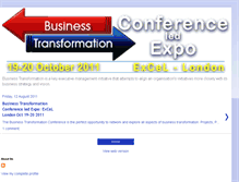 Tablet Screenshot of businesstransformationnetwork.blogspot.com