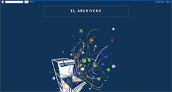 Desktop Screenshot of el-archivero.blogspot.com