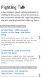 Mobile Screenshot of fightingtalk.blogspot.com