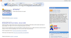 Desktop Screenshot of digitalsignagenews.blogspot.com