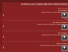 Tablet Screenshot of download-chris-brown-ringtones.blogspot.com