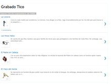 Tablet Screenshot of grabadotico.blogspot.com