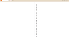 Desktop Screenshot of howtogetherefromthere.blogspot.com