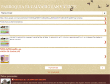 Tablet Screenshot of elcalvariosanvicente.blogspot.com