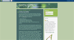 Desktop Screenshot of everything-more.blogspot.com