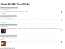 Tablet Screenshot of dannydanielsfit.blogspot.com