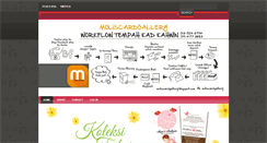 Desktop Screenshot of moliscardgallery.blogspot.com