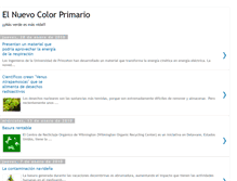 Tablet Screenshot of elnuevocolorprimario.blogspot.com