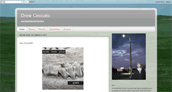 Desktop Screenshot of drewceccato.blogspot.com