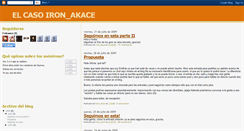 Desktop Screenshot of elcasoironakace.blogspot.com