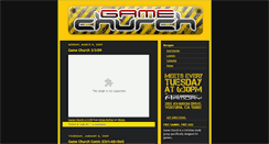 Desktop Screenshot of game-church.blogspot.com