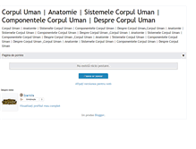 Tablet Screenshot of despre-corpul-uman.blogspot.com