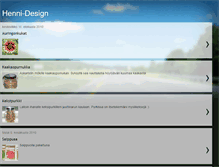 Tablet Screenshot of hennidesign.blogspot.com