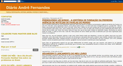 Desktop Screenshot of diarioandrefernandes.blogspot.com