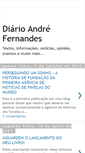 Mobile Screenshot of diarioandrefernandes.blogspot.com