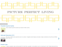 Tablet Screenshot of pictureperfectliving.blogspot.com