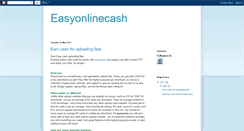 Desktop Screenshot of earn-easy-money-cash.blogspot.com