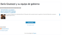 Tablet Screenshot of dario-giustozzi-y-su-equipo-de-gob.blogspot.com