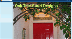 Desktop Screenshot of oaktreecourtdesigns.blogspot.com