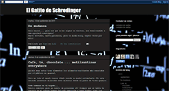 Desktop Screenshot of elgatitodeschrodinger.blogspot.com