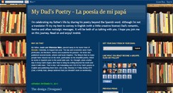Desktop Screenshot of mydadspoetry2011.blogspot.com