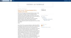 Desktop Screenshot of enproasnorway.blogspot.com