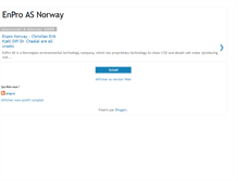 Tablet Screenshot of enproasnorway.blogspot.com