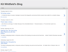 Tablet Screenshot of kitwhitfield.blogspot.com