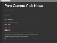 Tablet Screenshot of paraccnews.blogspot.com