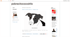 Desktop Screenshot of pobrecitococodrilo.blogspot.com