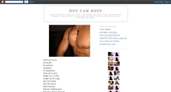 Desktop Screenshot of hotcamboys.blogspot.com