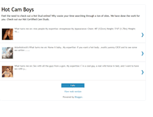 Tablet Screenshot of hotcamboys.blogspot.com