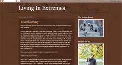 Desktop Screenshot of livinginextremes.blogspot.com