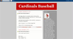 Desktop Screenshot of gocardinalsbaseball.blogspot.com
