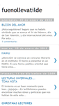 Mobile Screenshot of fuenollevatilde.blogspot.com