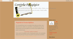 Desktop Screenshot of ana-aprendereensinar.blogspot.com