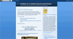 Desktop Screenshot of coalitionforcarleton.blogspot.com