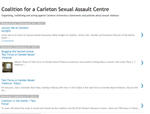 Tablet Screenshot of coalitionforcarleton.blogspot.com