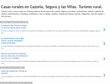 Tablet Screenshot of casasruralescazorla.blogspot.com