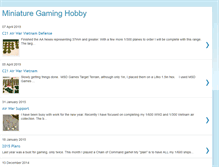 Tablet Screenshot of miniaturegaminghobby.blogspot.com