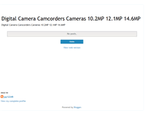 Tablet Screenshot of digital-camera-camcorders.blogspot.com