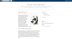 Desktop Screenshot of dogztogzgalleria.blogspot.com