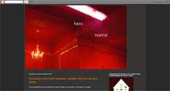 Desktop Screenshot of kaosteatral.blogspot.com