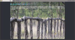Desktop Screenshot of bullringmusic.blogspot.com