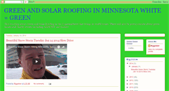 Desktop Screenshot of greenwhitesolar.blogspot.com