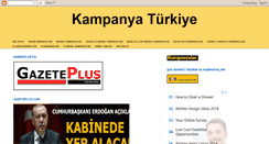 Desktop Screenshot of kampanyaturkiye.blogspot.com