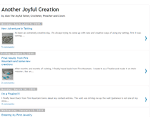 Tablet Screenshot of anotherjoyfulcreation.blogspot.com