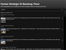 Tablet Screenshot of hunianbandungtimur19.blogspot.com