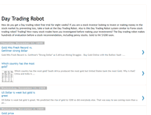 Tablet Screenshot of daytradingroboting.blogspot.com