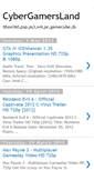 Mobile Screenshot of cybergamersland.blogspot.com